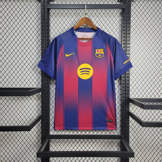 Maillot de football domicile Barcelone 2025/2026, qualité thaïlandaise 1:1