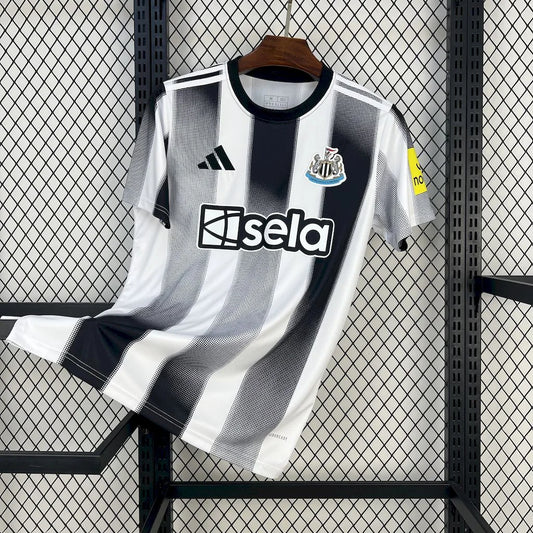 Maillot de football domicile Newcastle United 2025/2026, qualité thaïlandaise 1:1